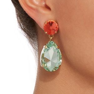 Roxanne Assoulin Hip Hop But Not Crystal Earrings